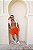 Shorts Viscose Laranja Escuro - Imagem 2