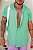 Camisa Viscose Verde Água - Imagem 7
