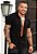 Camisa Plissada Preta - Imagem 7
