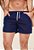 Mini Shorts Linho Azul Marinho - Imagem 1