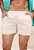 Mini Shorts Linho Areia - Imagem 1