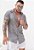 Camisa Paetê Cinza Prateado - Imagem 1