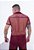 Camisa Tule Vermelho Marsala - Imagem 2