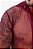 Camisa Tule Manga Longa Vermelho Marsala - Imagem 5