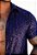 Camisa Paetê Azul Marinho - Imagem 5