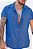 Camisa Duna Brilhante Azul - Imagem 3