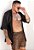 Kimono Paetê Preto - Imagem 1