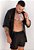 Conjunto Paetê Preto (Kimono + Shorts) - Imagem 1