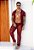 Conjunto Renda Vermelho Marsala - Imagem 1