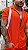 Conjunto Plissado Laranja - Imagem 3