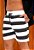 Shorts Tactel Listrado - Imagem 1