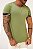 Camiseta College Verde Chá - Imagem 3