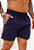 Shorts Linho Azul Marinho - Imagem 1