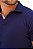 Camiseta Polo Texturizada Azul Marinho - Imagem 5