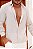 Camisa Linho Manga Longa Cru - Imagem 3