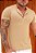 Camiseta Gola Padre Bege - Imagem 3