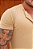Camiseta Gola Padre Bege - Imagem 5