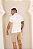 Blusa Polo Texturizada Off White - Imagem 5