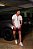 Shorts Paetê Vermelho Marsala - Imagem 2