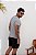 Camiseta Básica Ribana Cinza Mescla - Imagem 6