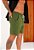Shorts Cargo Linho Verde - Imagem 4