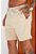 Shorts Linho Básico Areia - Imagem 1