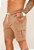 Shorts Moletinho Cargo Marrom - Imagem 3