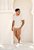 Shorts Moletinho Cargo Marrom - Imagem 2