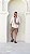 Shorts Moletinho Cargo Marrom - Imagem 8