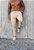 Calça Alfaiataria Skinny Bege - Imagem 6