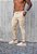 Calça Alfaiataria Skinny Bege - Imagem 4