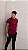 Camiseta Canelada Vermelho Marsala - Imagem 4