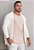 Cardigan Tricot Segunda Pele Off White - Imagem 1