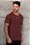 Camiseta Texturizada Marrom Café - Imagem 1