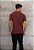 Camiseta Texturizada Marrom Café - Imagem 6