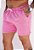 Shorts Alfaiataria Linho Rosa - Imagem 1