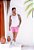 Shorts Alfaiataria Linho Rosa - Imagem 4
