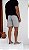 Shorts Linho Cinza Mescla - Imagem 5