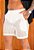 Shorts Vazado Laise Branco - Imagem 1