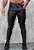 Calça Skinny Couro Preta - Imagem 1