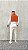 Calça Alfaiataria Linho Off White - Imagem 8