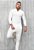 Calça Alfaiataria Linho Off White - Imagem 7