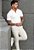 Calça Alfaiataria Linho Off White - Imagem 14