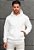 Blusa Moletom Texturizada Off White - Imagem 1