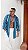 Max Camisa Estampada Azul - Imagem 4