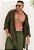 Max Camisa Viscolinho Verde Militar - Imagem 1