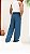 Calça Pantalona Azul Petróleo - Imagem 5