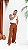Calça Pantalona Linho Caramelo - Imagem 4