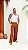 Calça Pantalona Linho Caramelo - Imagem 2