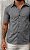 Camisa Linho Cinza Grafite - Imagem 3